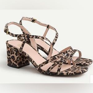 BNIB J Crew Odette Block Heels